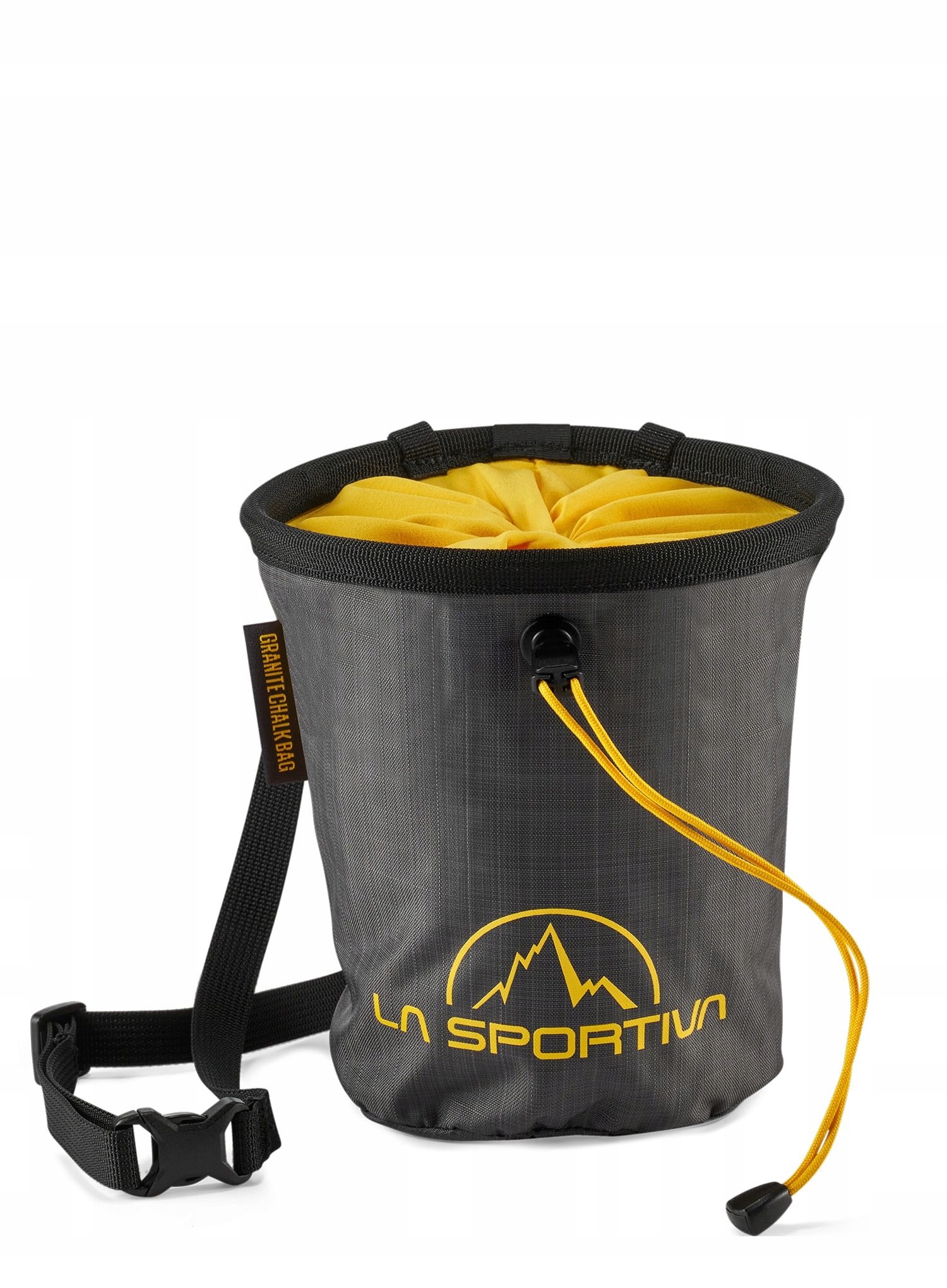Woreczek na magnezję La Sportiva Granite Chalk Bag onyx/black