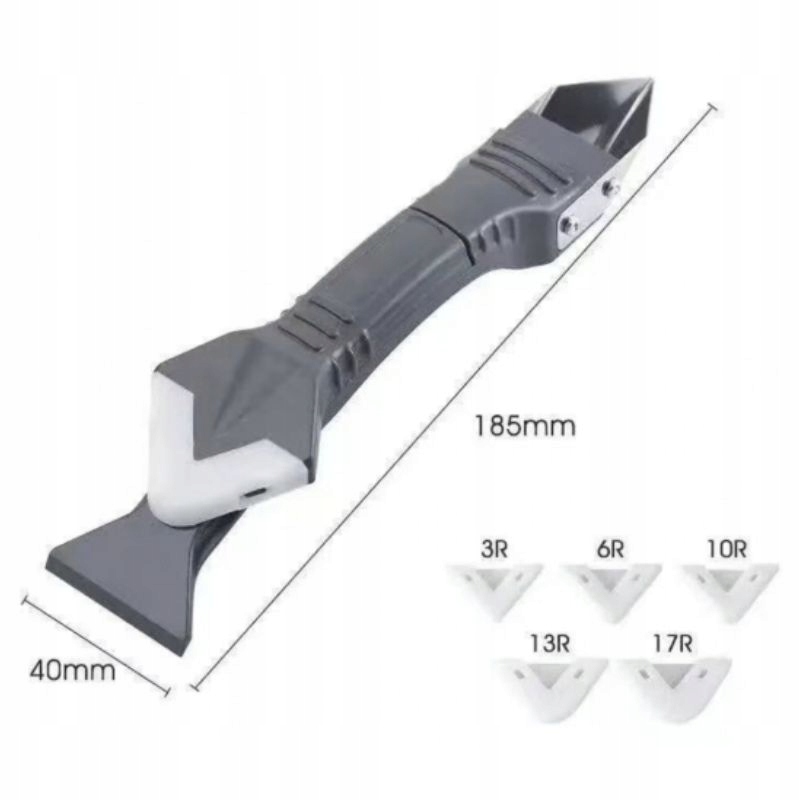 5w1 SZPACHELKA SKROBAK USUWANIA SILIKONU FUGI SPOIN TRWAŁY Rodzaj zacisku uniwersalny