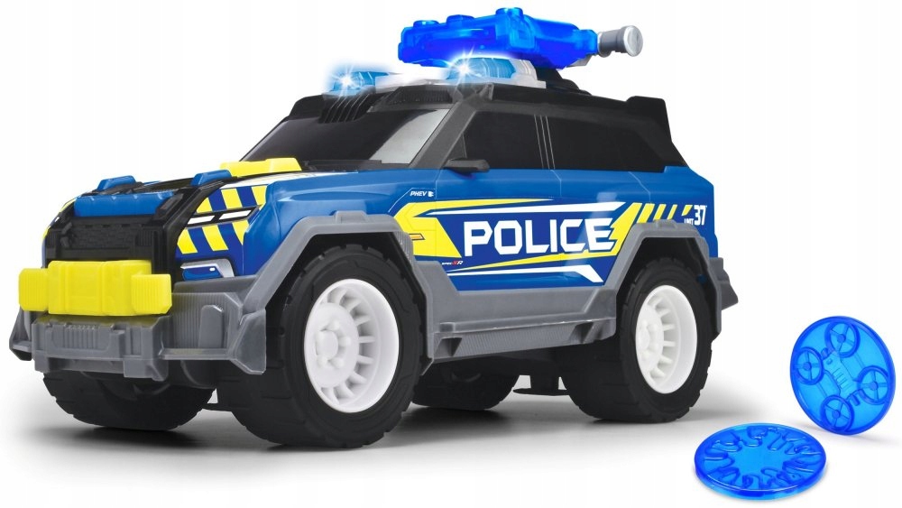 Samochód policyjny Radiowóz Światło Dźwięk Auto Policja Action Dickie Rodzaj pojazdu policja