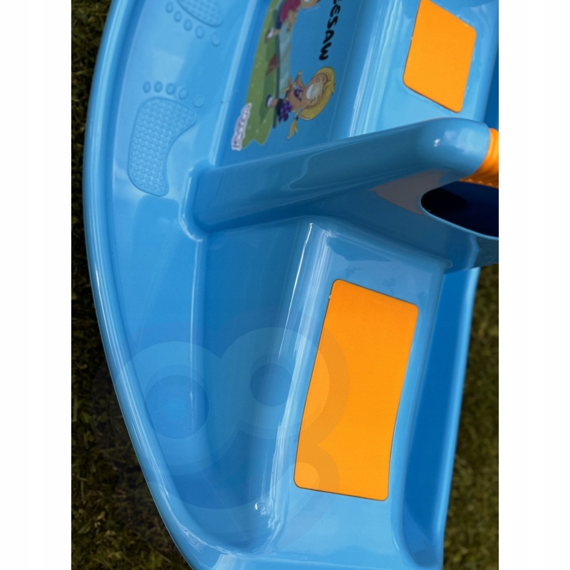 Bujak Wieloosobowy STAR Huśtawka Równoważna Niebieska WOOPIE Materiał plastik