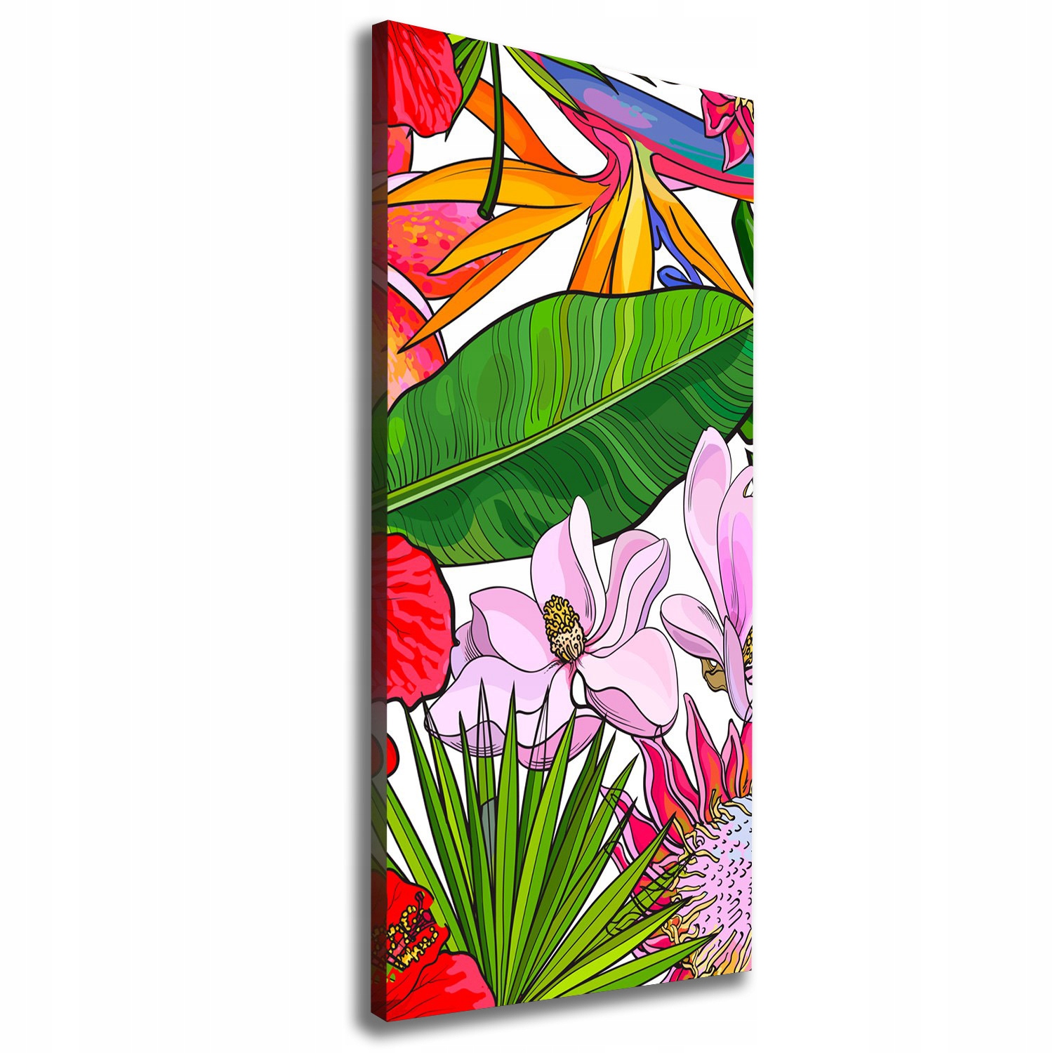 

Foto-obraz canvas do salonu Hawajski wzór 50x125cm