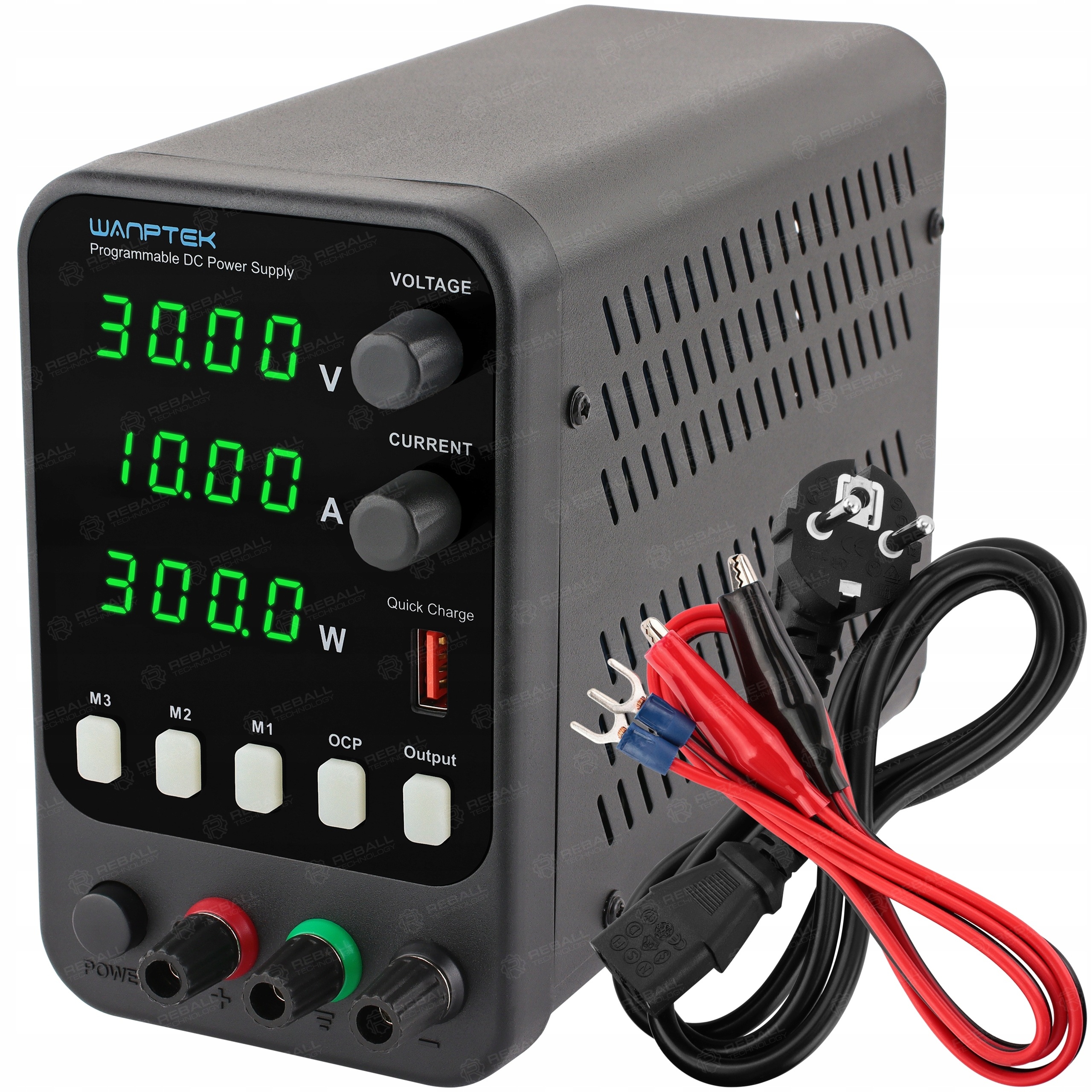 Univerzálny Laboratórny Napájací Zdroj Wanptek APS3010H 0-30V 0-10A