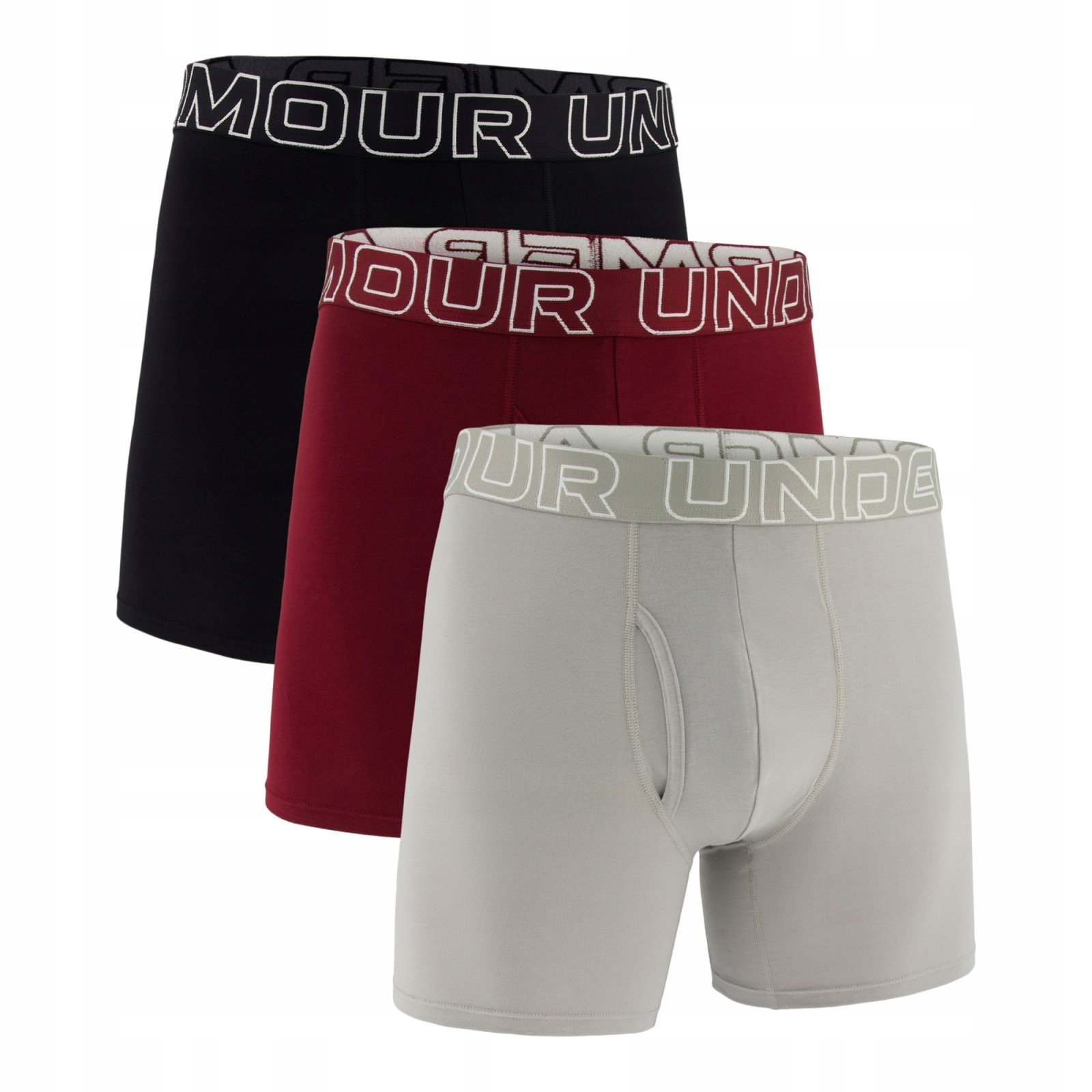 Boxerky, tangá, slipy Under Armour Performance Cotton Solid 6 3ks