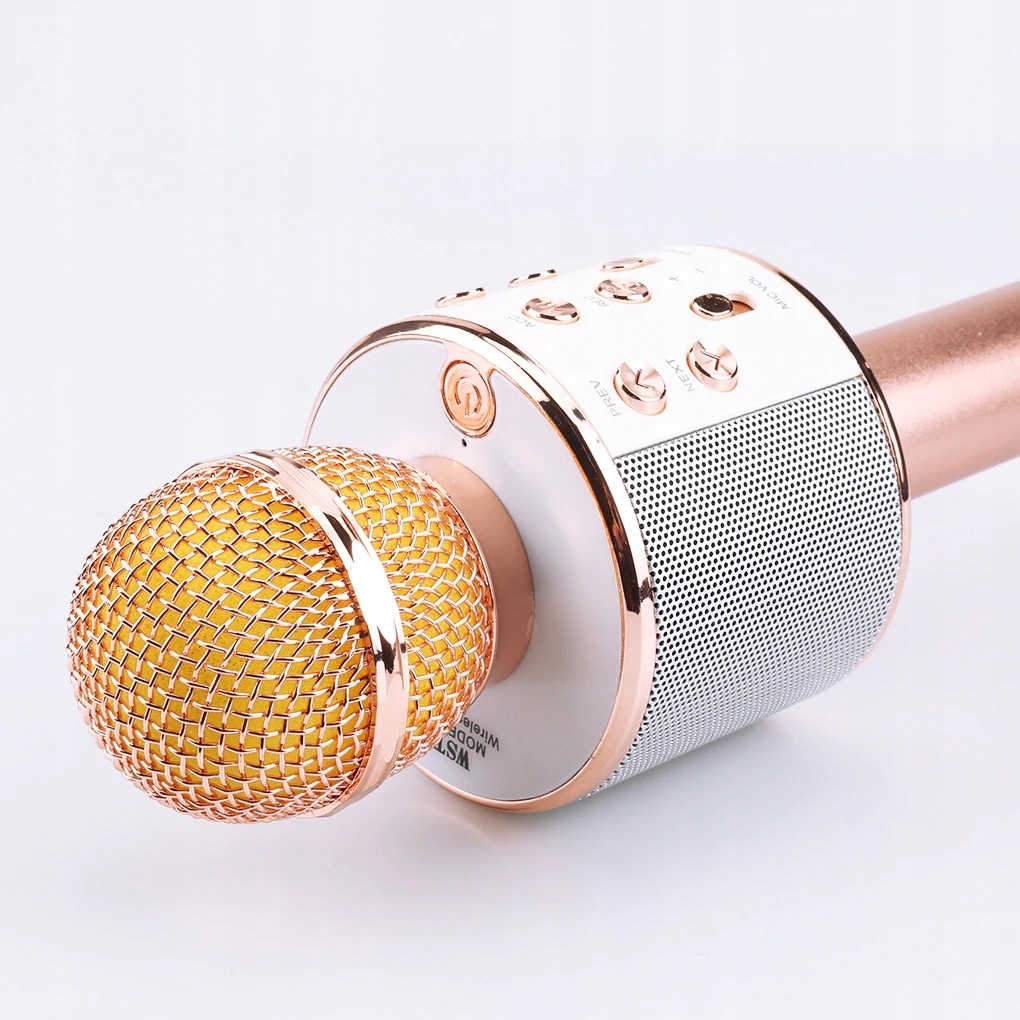 MIKROFON BEZPRZEWODOWY KARAOKE DLA DZIECI GŁOŚNIK Model WS 858
