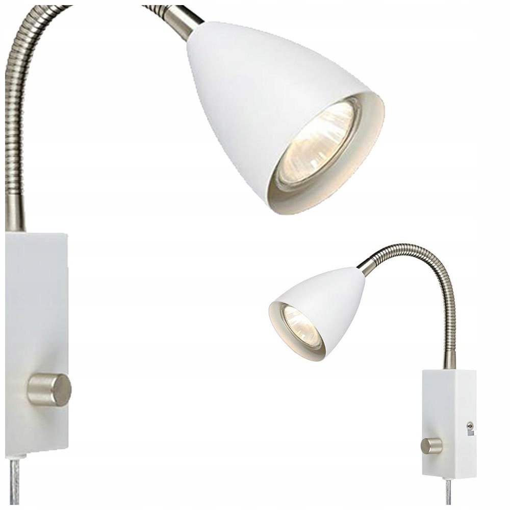 Ciro Nástěnná lampa 1L Flex Bílá Ocel 107410 Markslojd