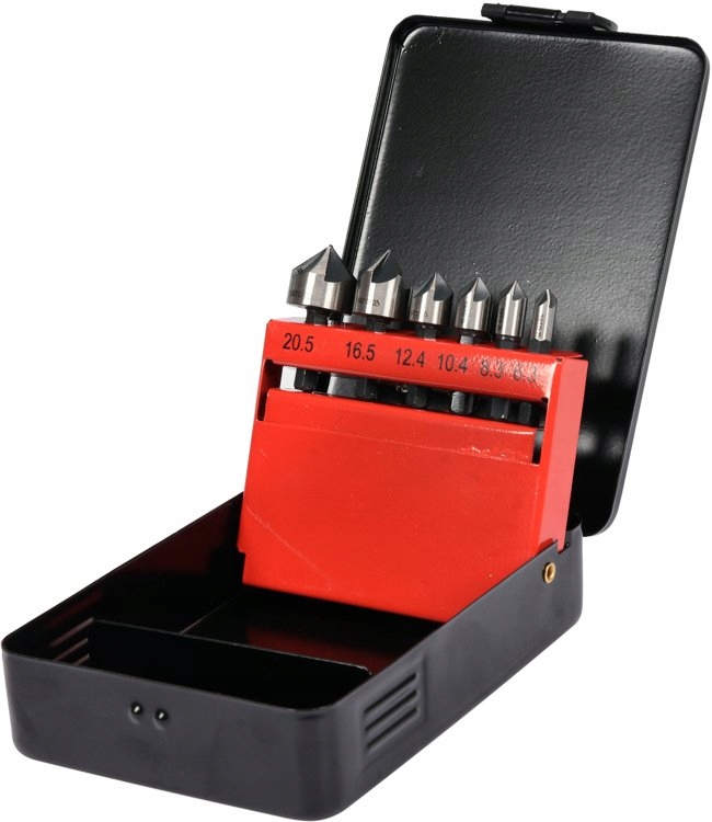 YATO POGŁĘBIACZ DO METALU HSS 6,3 - 20,5mm ZESTAW