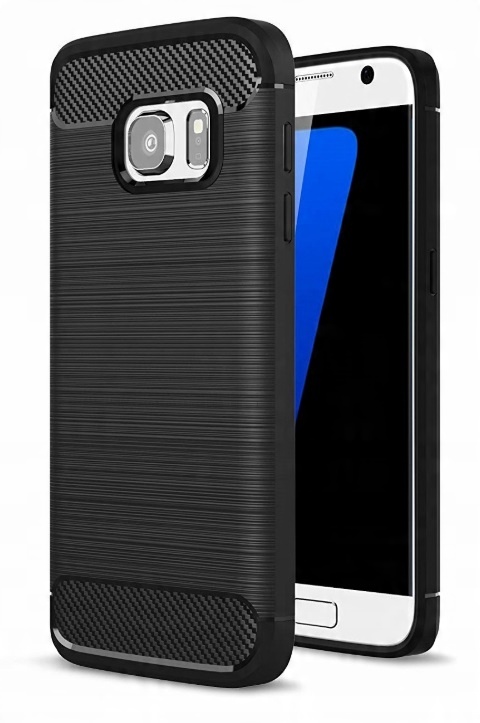 

Etui Pancerne Karbon do Samsung Galaxy S7 Szkło