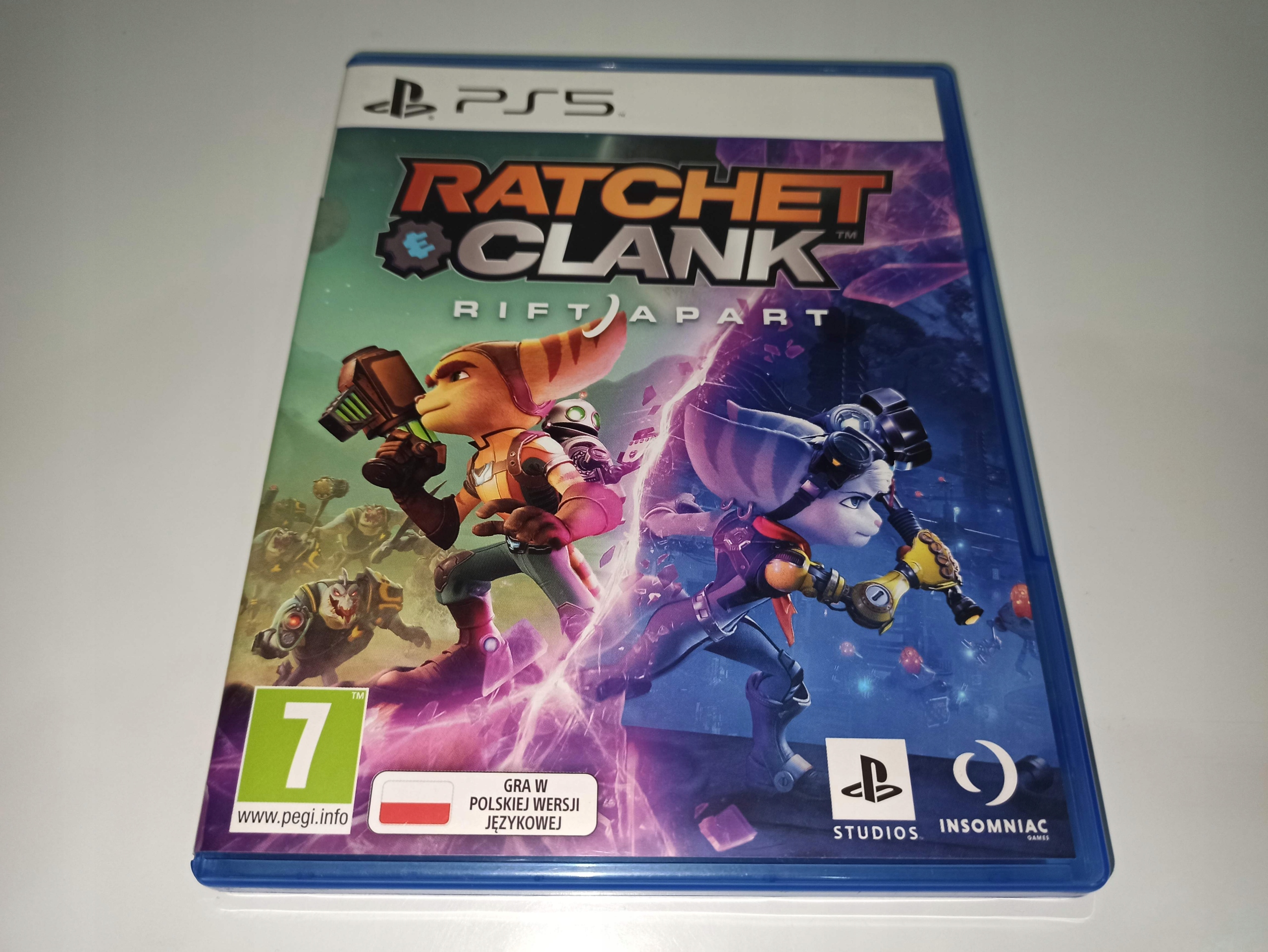 RATCHET and CLANK RIFT APART PL mówią po polsku
