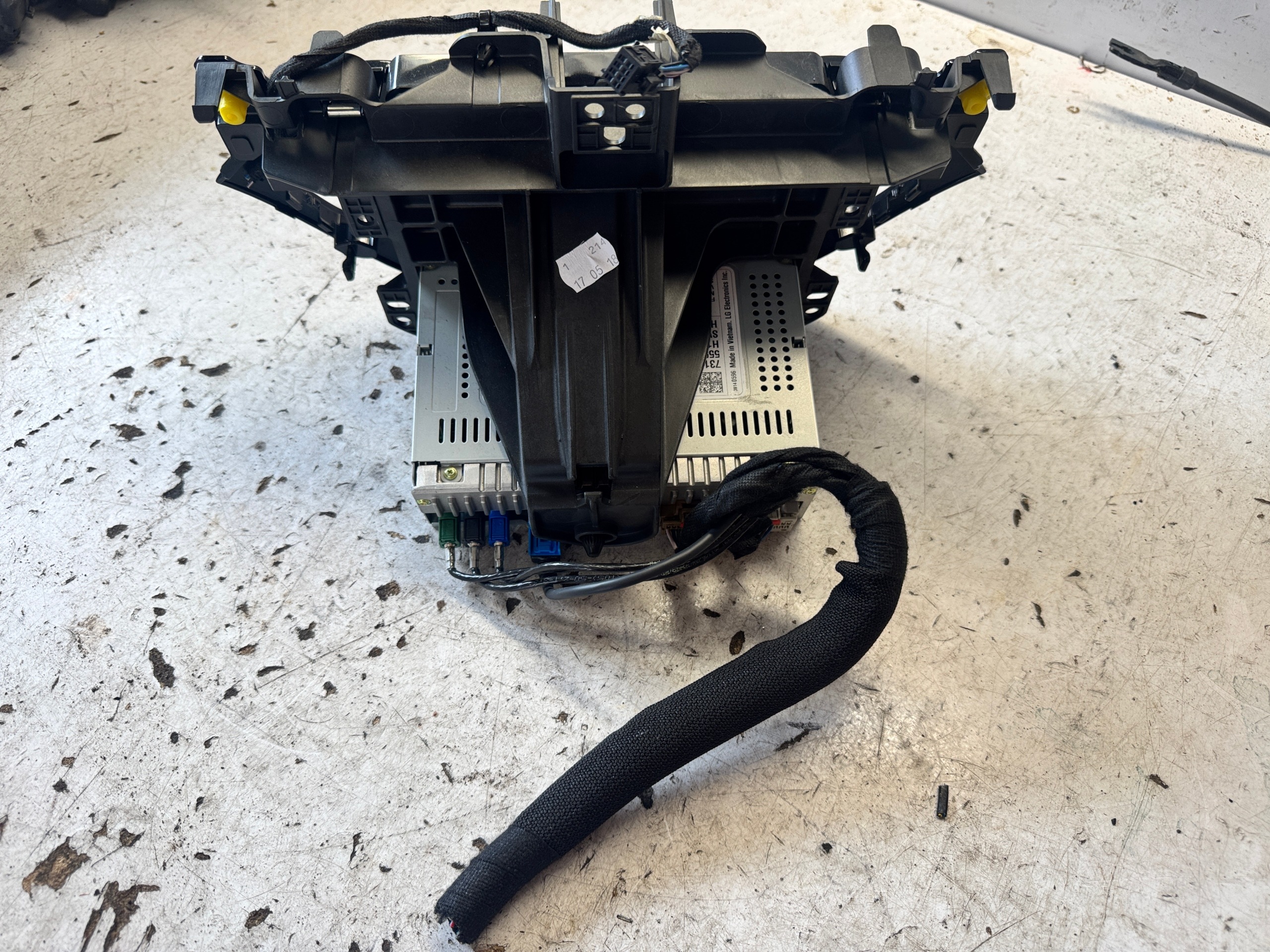 OPEL CORSA E RADIO DOTYKOWE navigation R4 Z frame and WTYCZKAMI