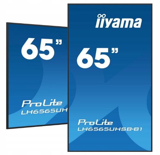 Monitor Digital Signage Iiyama Prolite LH6565UHSB-B1 65" 4K Ips Led 24/7