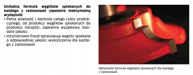 FREUD FREZ PROSTY/KOPIUJĄCY Z ŁOŻYSKIEM D9 I12 S6 Marka Freud