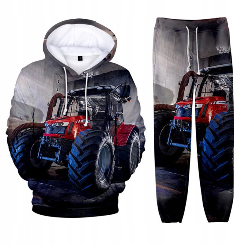 DRES JOHN DEERE BLUZA SPODNIE WZORY KOLORY Materiał dominujący poliester