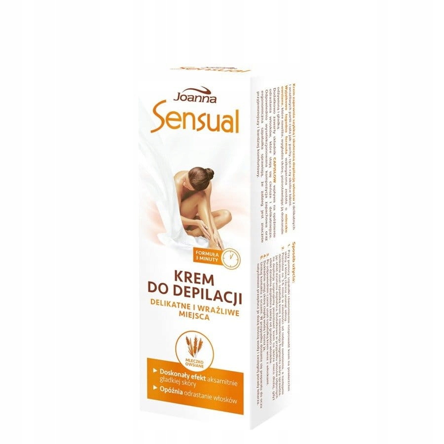 

Joanna Sensual krem do depilacji mleczko owsiane