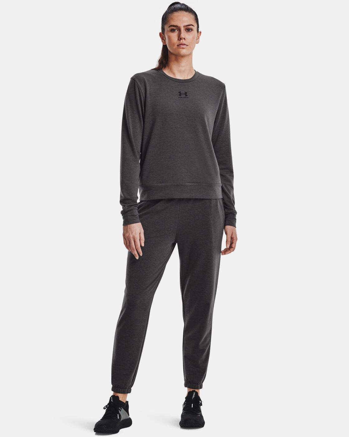 Dámské Kalhoty Under Armour Dresové Joggery Rival Terry Jogger S
