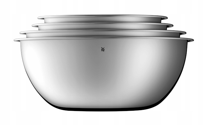 

Miski Wmf zestaw misek Gourmet stalowy 4sztuki