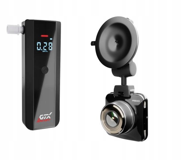 Алкотестер GTX Smart + видеорегистратор CarForce A500