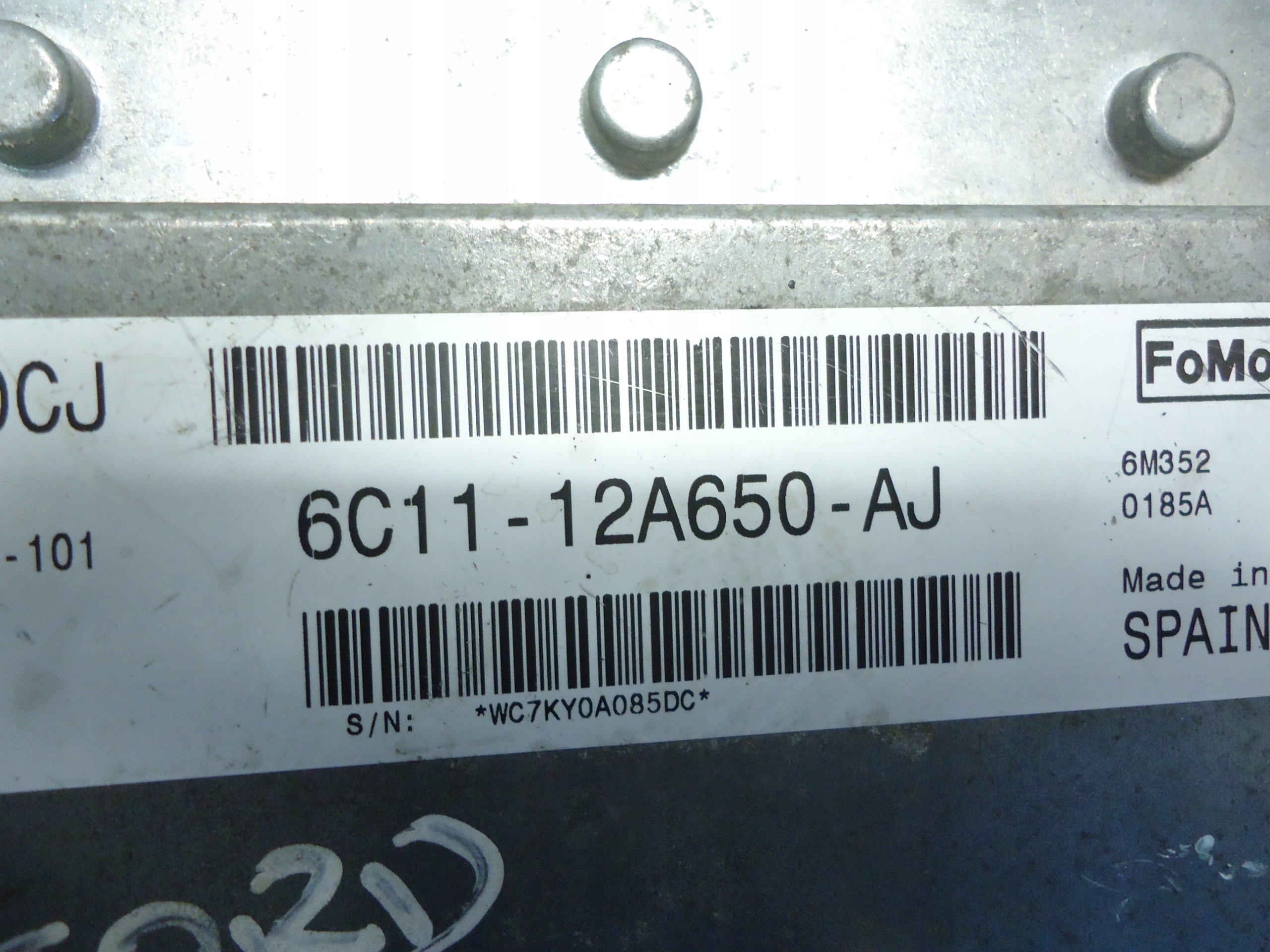 FORD TRANSIT MK7 2.2TDCI computer control unit of the engine 6C11-12A650-AJ