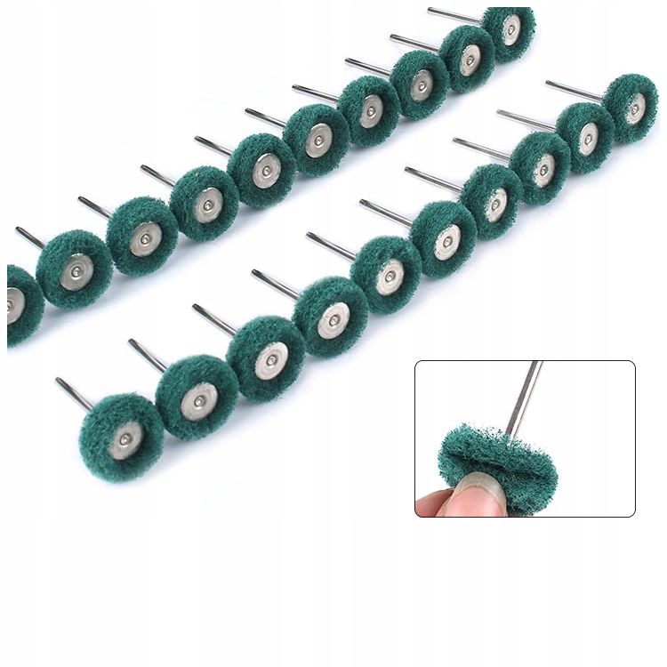 

Szczotki 150# scotch brite 20szt do dremel