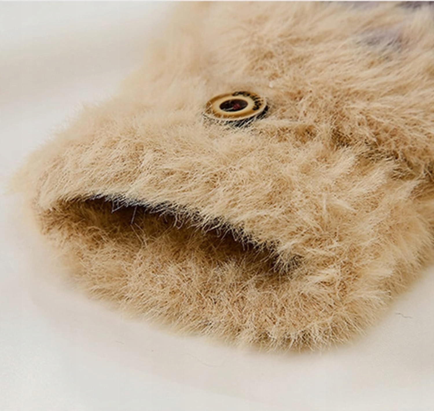 RĘKAWICZKI BEZ PALCÓW DAMSKIE ZIMOWE CIEPŁE PLUSZOWE BAWEŁNA BEŻOWE Rodzaj inne