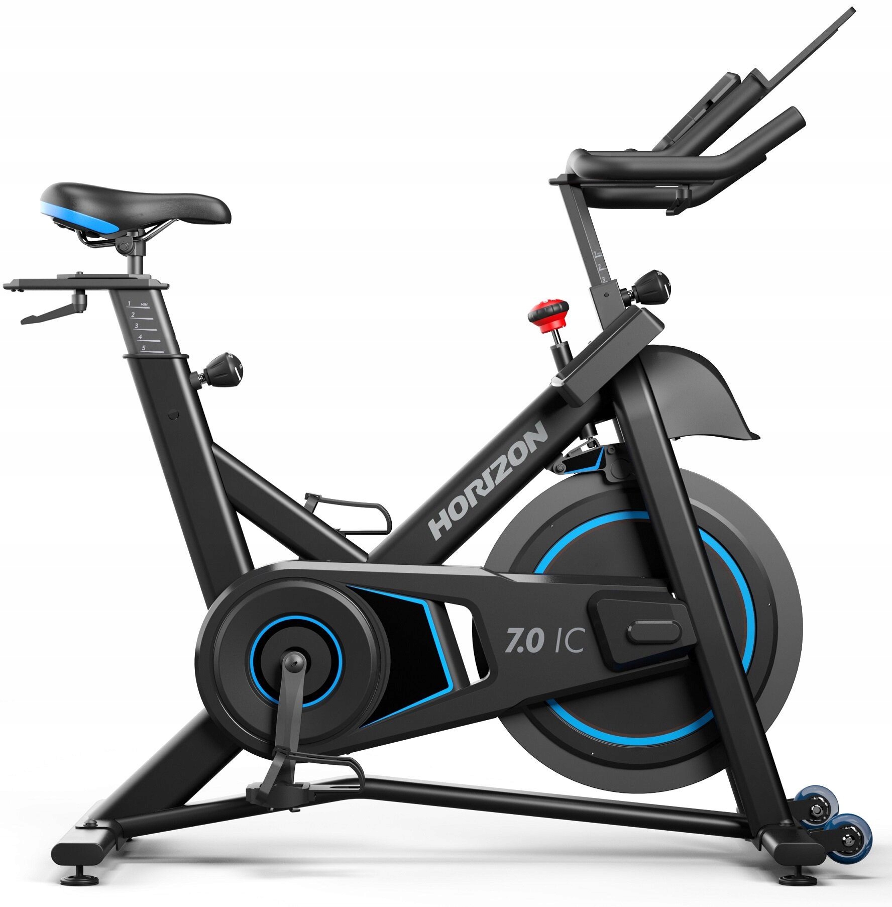 Rower spinningowy magnetyczny Horizon Indoor Cycle 7.0 IC Mata pod sprzęt