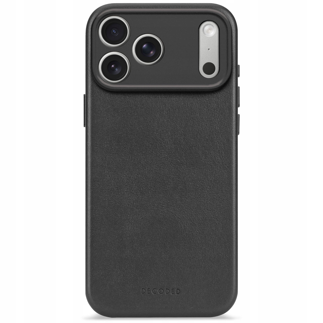 Decoded iPhone 17 Pro Case Kožené Pouzdro Kryt MagSafe black