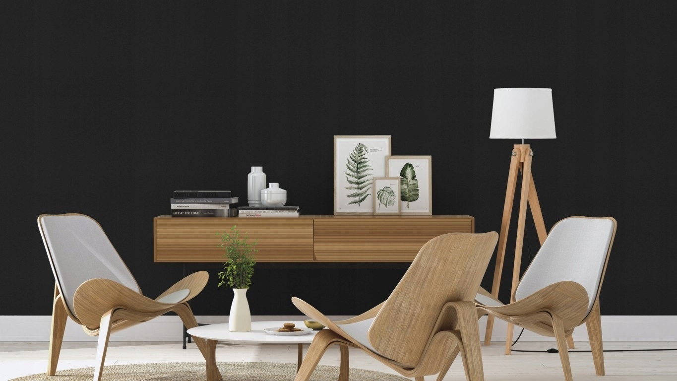 CZARNA TAPETA na flizelinie - Denzo II- Rasch Szerokość produktu 53 cm