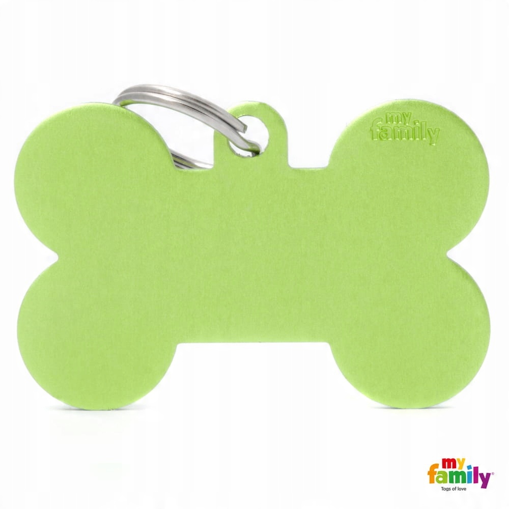 

MyFamily Basic Kość adresówka Zielony XL