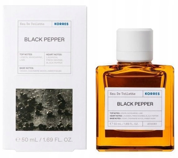 Korres Black Pepper Toaletní Voda 50 ml