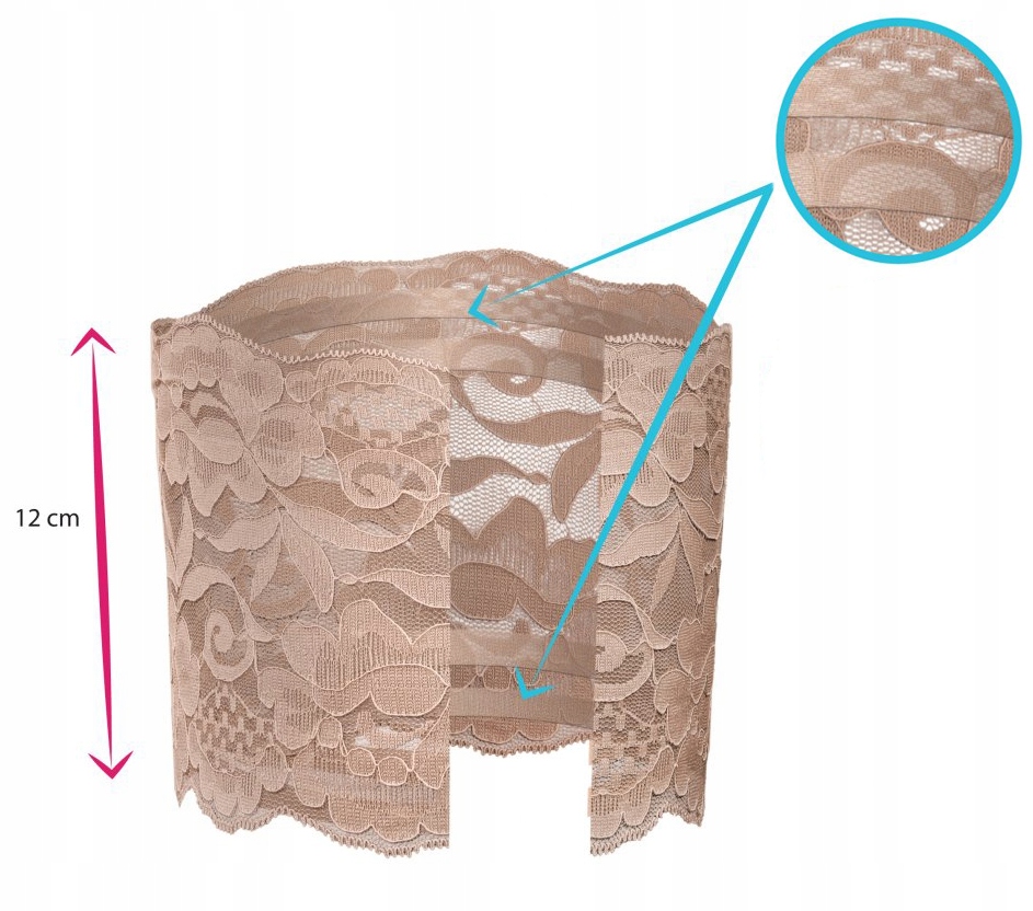OPASKI na uda SESTO SENSO KORONKA SABIA 60-65 Nazwa koloru producenta SABIA