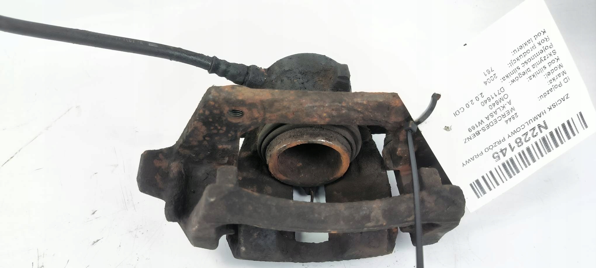 caliper brake front right MERCEDES-BENZ A-KLASA W169
