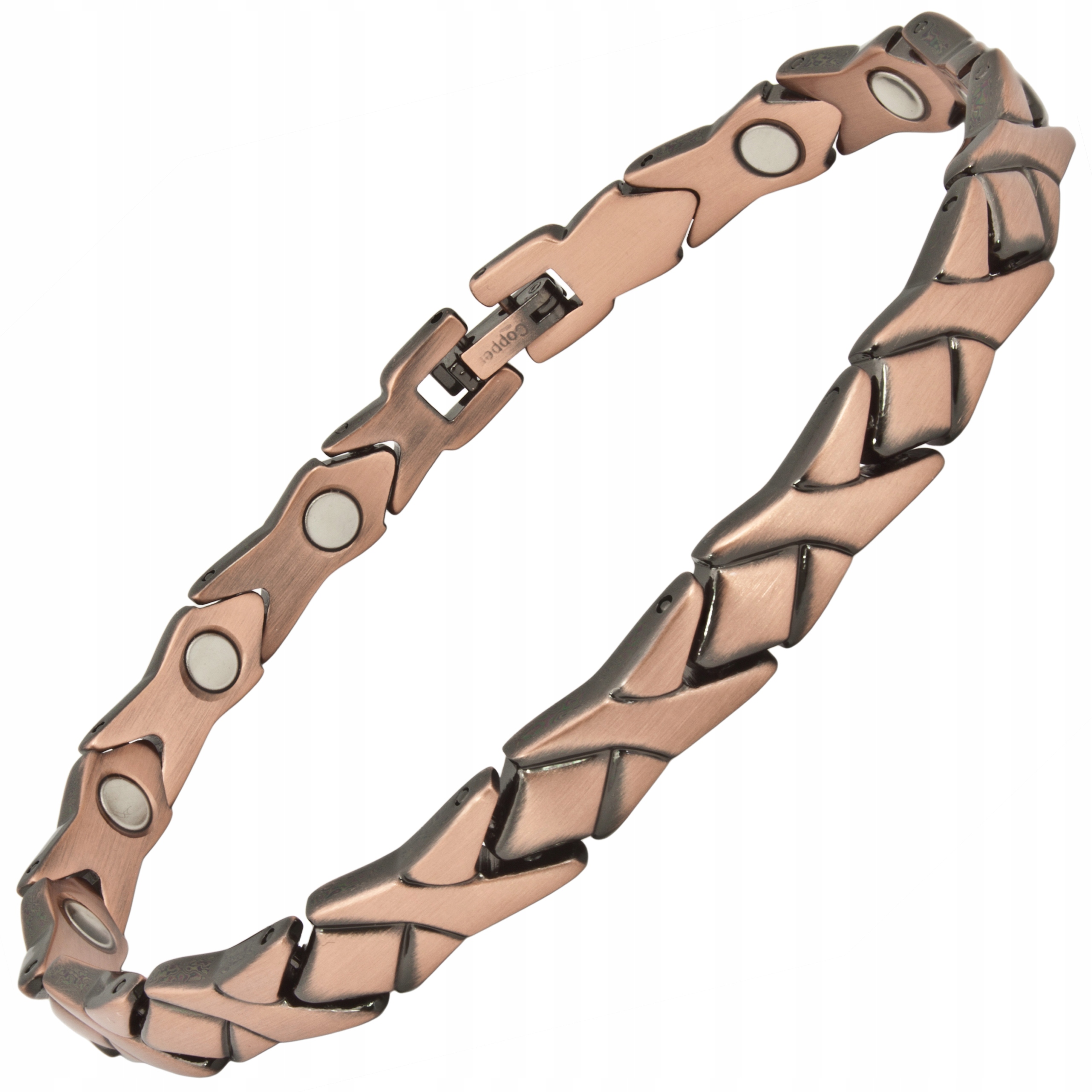 

Bransoletka miedziana damska magnetyczna zdrowotna