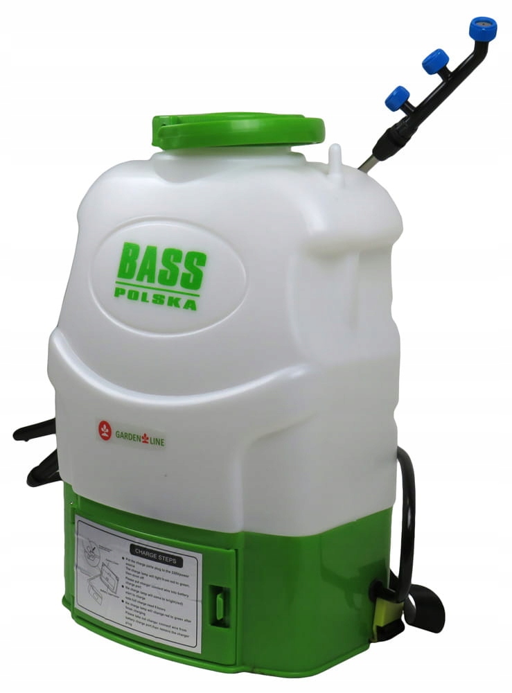 PLECAKOWY OPRYSKIWACZ AKUMULATOROWY 16L + 4 DYSZE Marka Bass