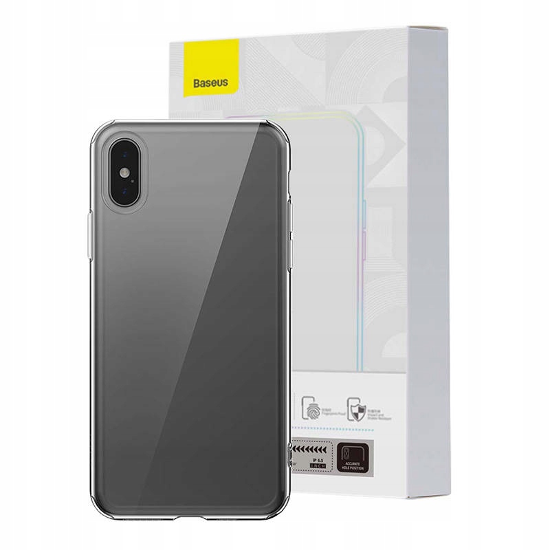 Etui Baseus Simple iPhone Xs Max (przezroczyste)