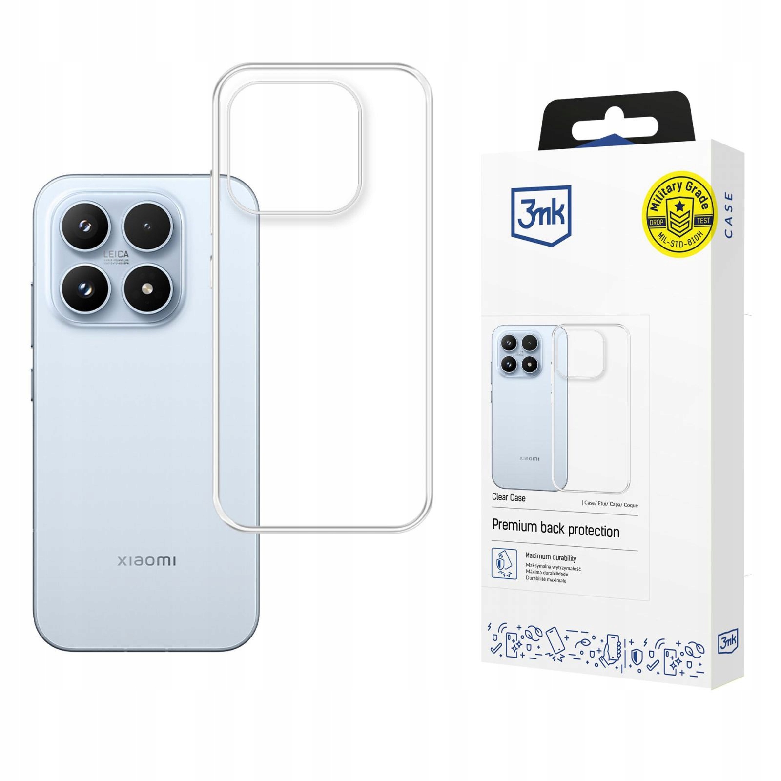 Xiaomi 17 3MK Clear Case