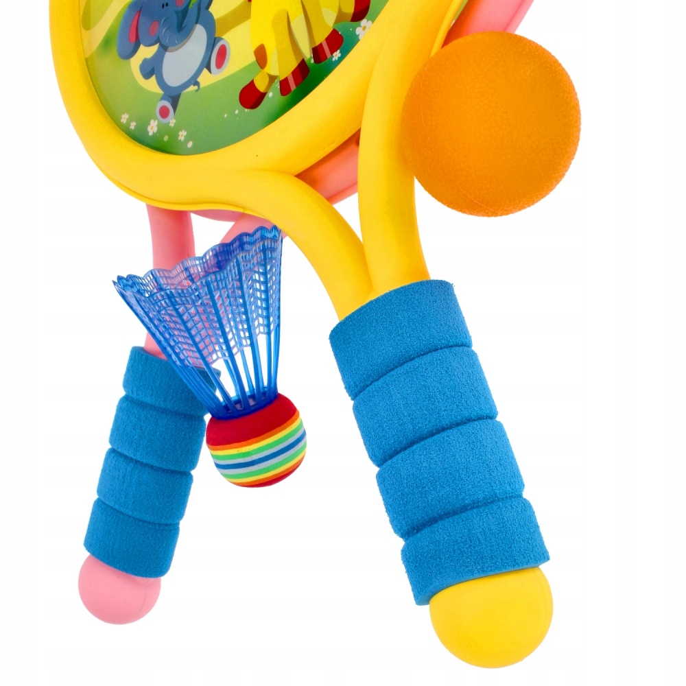 PALETKI RAKIETKI BADMINTON TENIS LOTKA PIŁKA Marka Mega Creative