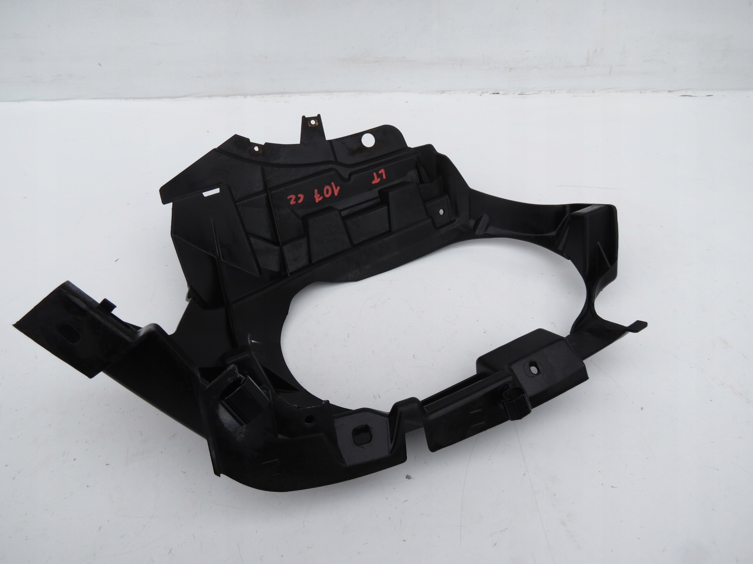 support bracket console of a bumper left rear part rear LIFT PORSCHE CAYENNE 7L 07-10