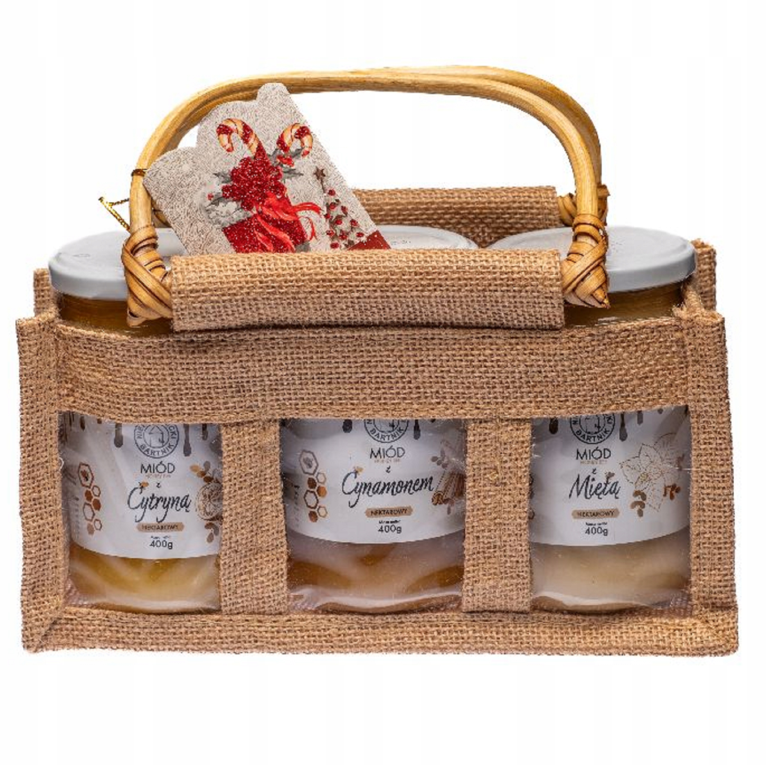 Levně Přírodní Med Čerstvý Pravý Polský Z Pasieki Dárková Sada 3x400g