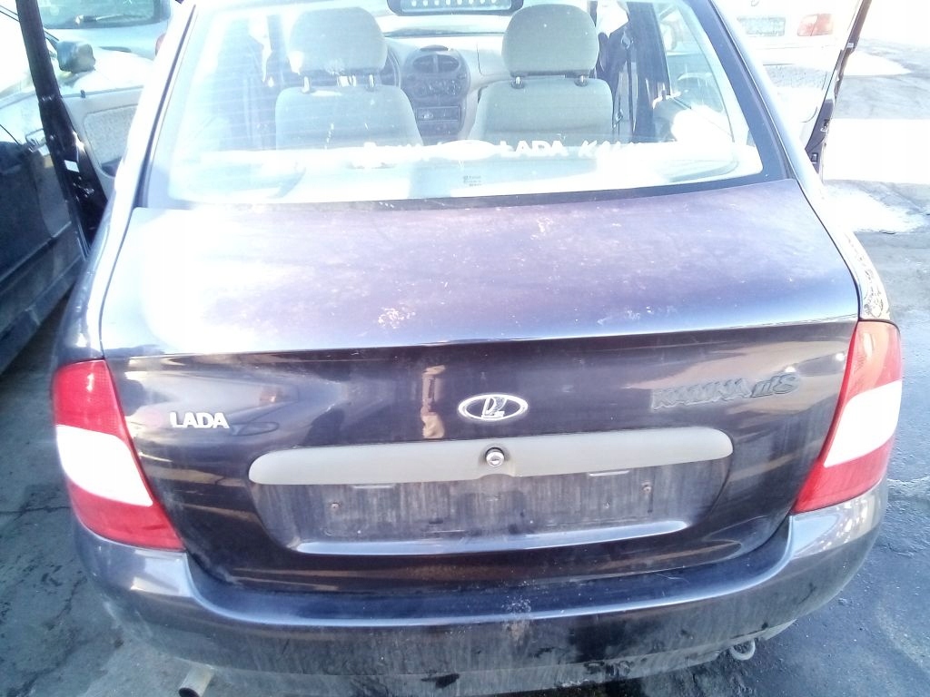 Lada Kalina sedan boot door rear