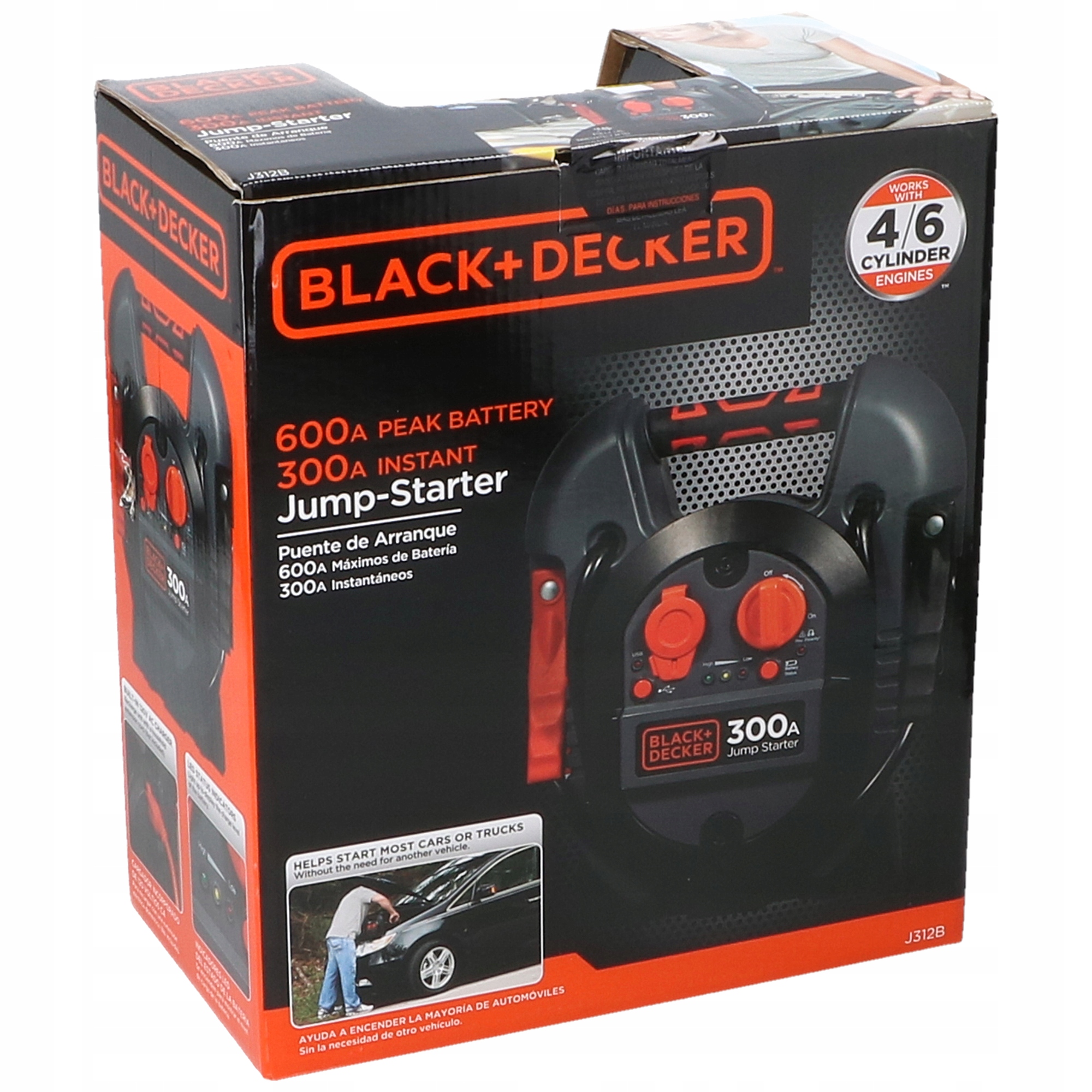 1059 Urzadzenie Rozruchowe JUMP STARTER BOOSTER BD Marka Black Decker