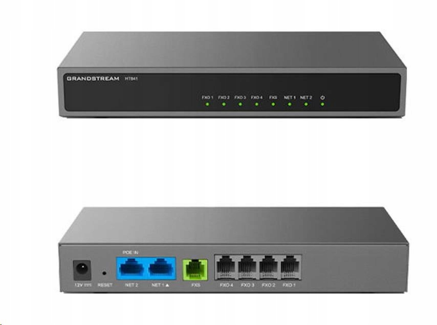 Grandstream HT841 Fxo brána, 4xFXO, 1xFXS HT841