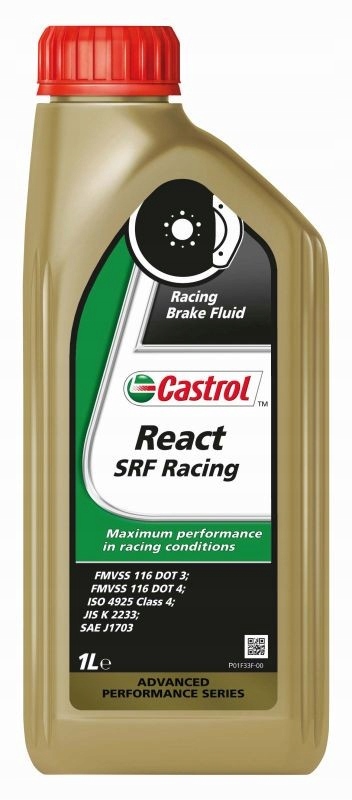 PŁYN HAMULCOWY CASTROL 1L / REACT SRF RACING