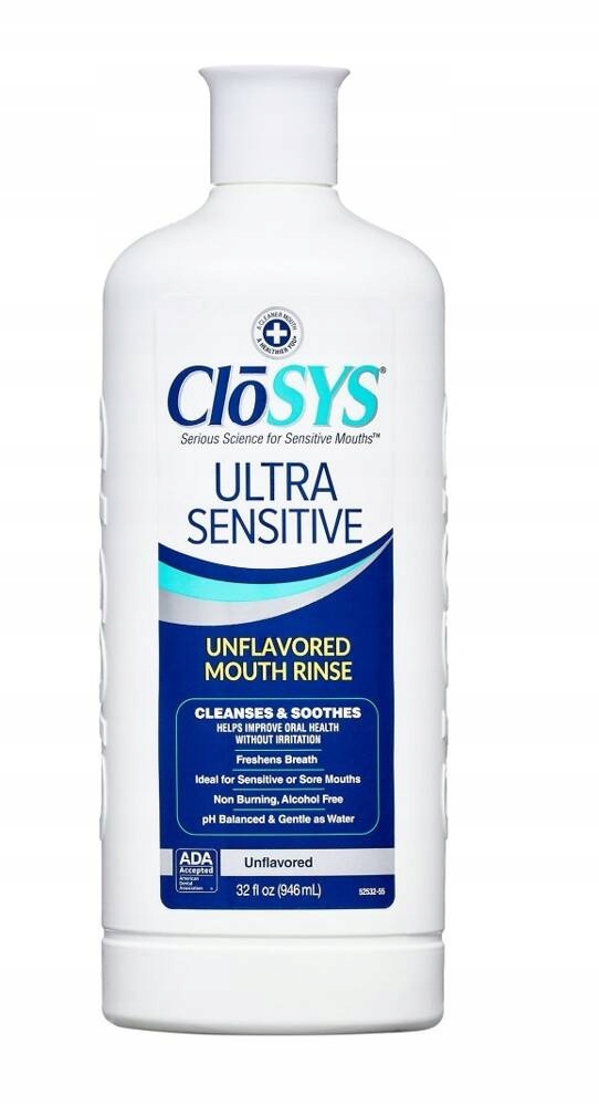 Closys Ultra Sensitive 946 ml Płyn do płukania jamy ustnej