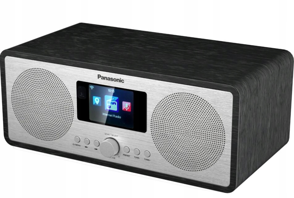 Panasonic RF-D40EG-K Radio FM, DAB+ Internetowe Wi-Fi Bluetooth Czarny