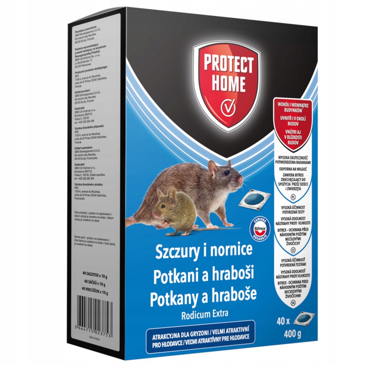 

Protect Home Rodicum Extra pasta na gryzonie 400 g