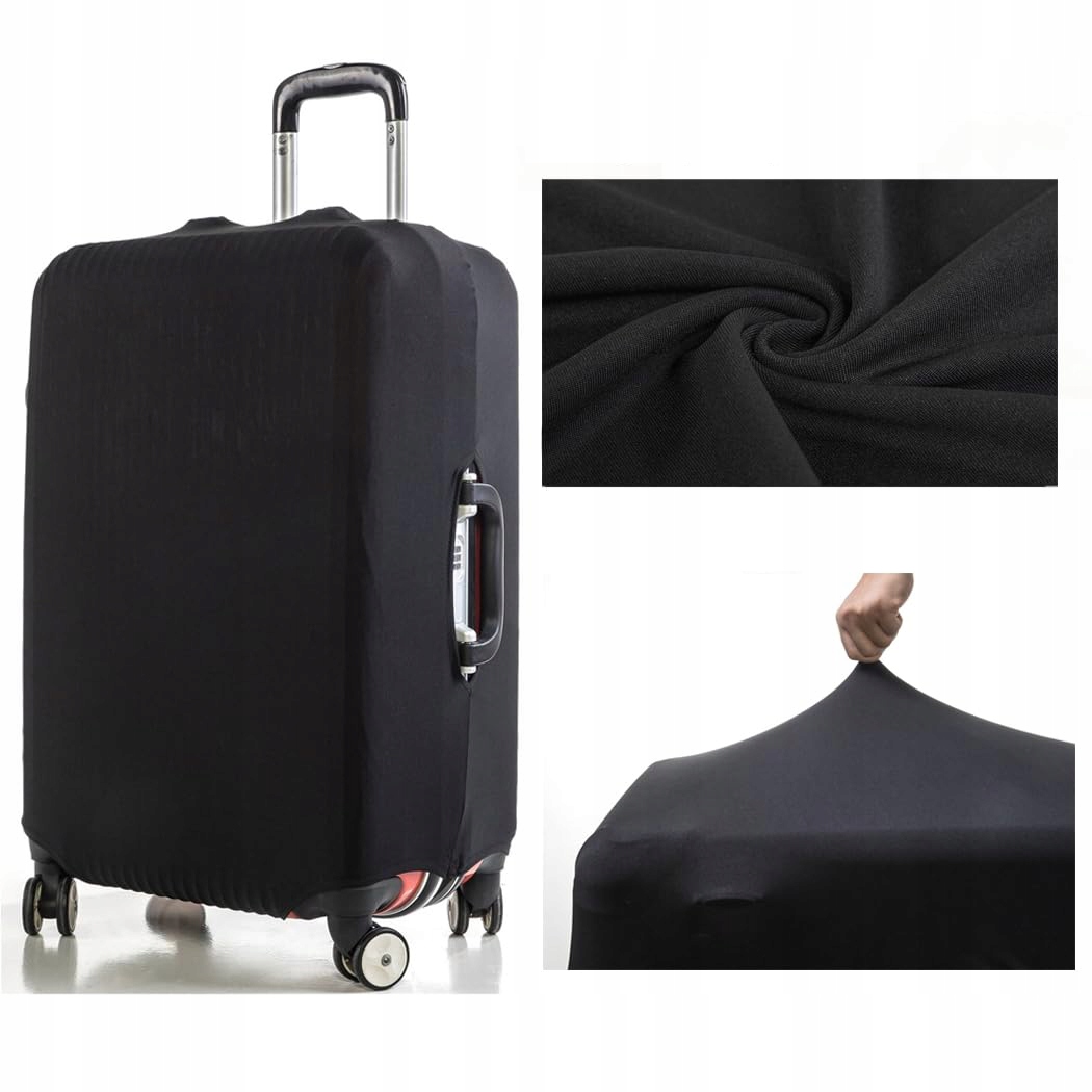 Pokrowiec Na Walizkę Podróżną Ochronny Etui Rozmiar L Bagaż 70x47x30cm