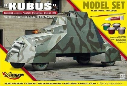 Pancéřové auto "kubuś" /Mirage Hobby