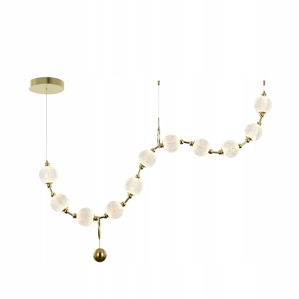 Závěsná Led lampa 49W Morano PND-93829-44W-3K-GD Italux