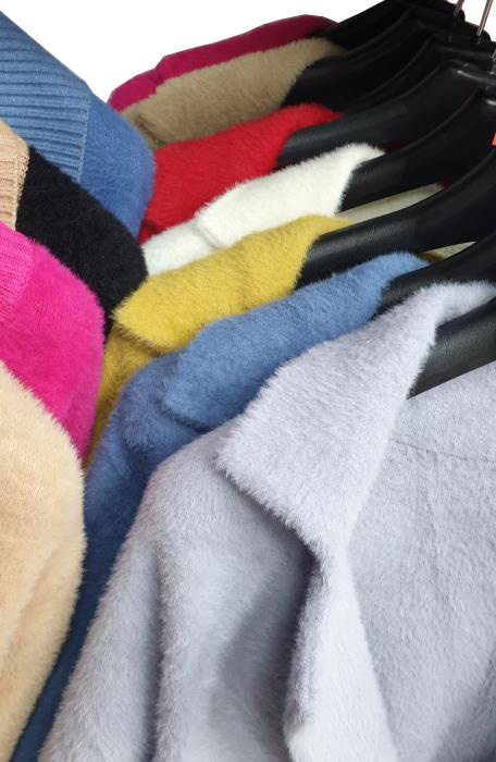 

Płaszcz Alpaka Długi Płaszczyk Wełna Kurtka XL