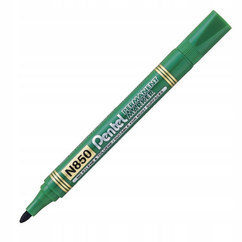 

Marker Permanentny Pentel N850 Okrągły Zielony