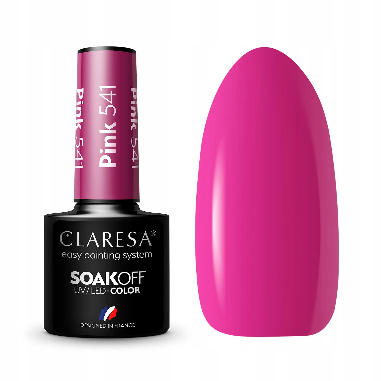 

Claresa lakier hybrydowy uv led Pink 541